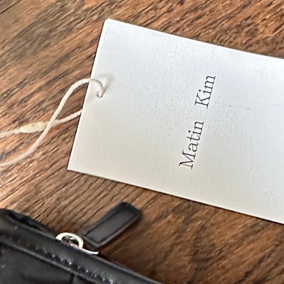 NWT Matin Kim Black Bag - Picture 3 of 9